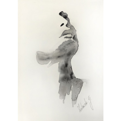 akwarela oryginalny obraz 30x21 cm, Grzegorz Zalewski, obrazy akwarela