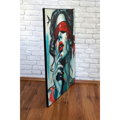 Rafal Stach - obrazy akryl - Trust 80x100 foto #3