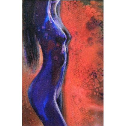 Tequila sunrise, Joanna Magdalena, obrazy akwarela