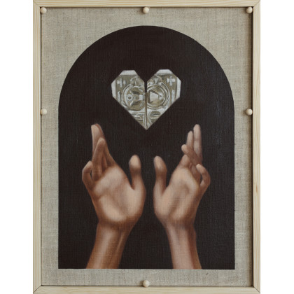 Heart 1, Daria Lukoiko, obrazy olejne