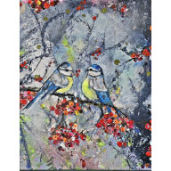 Nasze Randez-Vous,  obraz akrylowy na płótnie,  50x40x1cm