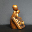 Rzeźba Para Zakochanych złota wys. 11,6 cm