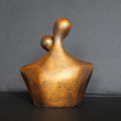 Rzeźba Para Zakochanych złota wys. 11,6 cm