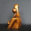 Rzeźba Para Zakochanych złota wys. 11,6 cm