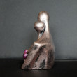 Rzeźba Para Zakochanych róż metaliczny wys. 11,8 cm