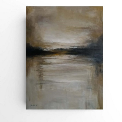 Poza czasem  - obraz akrylowy 80/60 cm, Paulina Lebida, obrazy akryl