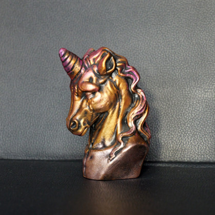 Rzeźba Jednorożec wys. 10 cm, Justyna Jaszke, rzeźby