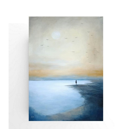 Tam,gdzie spoglądam - obraz akrylowy 70/50 cm, Paulina Lebida, obrazy akryl