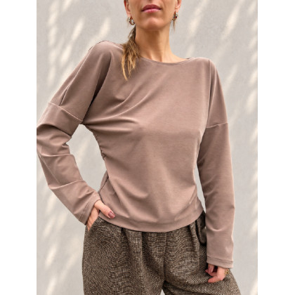 Marta Hajduk-Pawlica - bluzki - Midnight Sky Latte / dwustronny longsleeve foto #4