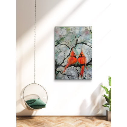 Ewa Mościszko - obrazy akryl - Nasze Randez-Vous,  obraz akrylowy na płótnie,  50x70x1cm foto #1