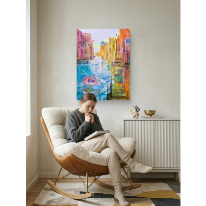 Ewa Mościszko - obrazy tech. mieszana - My Venice foto #3