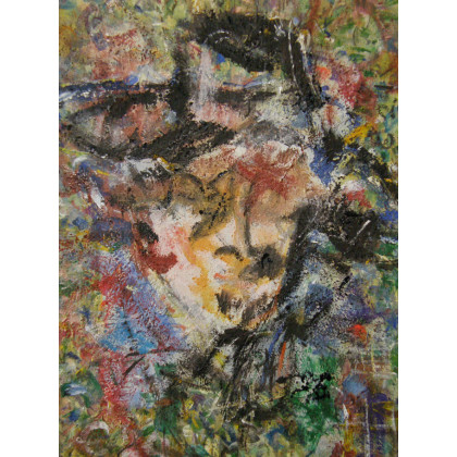 The Unknown Man, 60x80 cm, 2026, Eryk Maler, obrazy olejne