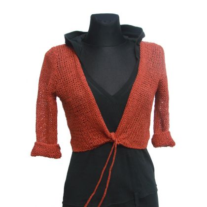 mini koral, halo-pracownia, bolerka,bezrękawniki