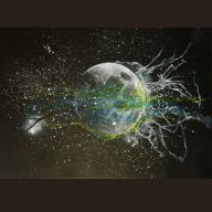 PEŁNIA KSIEŻYCA MAGIA 92X65CM