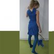 błękitna sukienka
