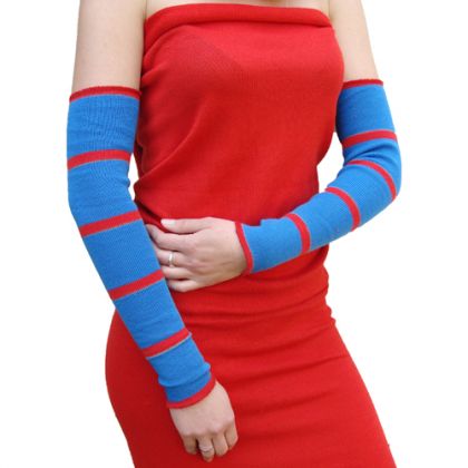 bławatki i maki, halo-pracownia, mitenki i rękawiczki