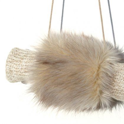 halo-pracownia - mufki - mufka beżowa foto #1