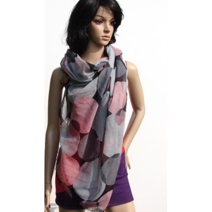 halo-pracownia - chusty,apaszki - cieniutki mega szal foto #1