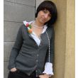 sweter popielaty