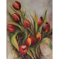 CZERWONE TULIPANY 