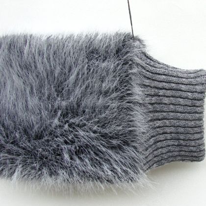 halo-pracownia - mufki - mufka jasnopopielata foto #1