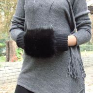 MUFKA CZARNA
