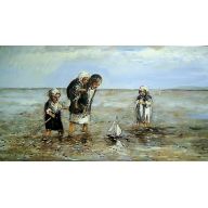 ŻAGIELEK NA PLAŻY....