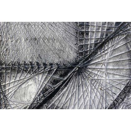 Krystyna Ciećwierska - obrazy tech. mieszana - geometria VI foto #1