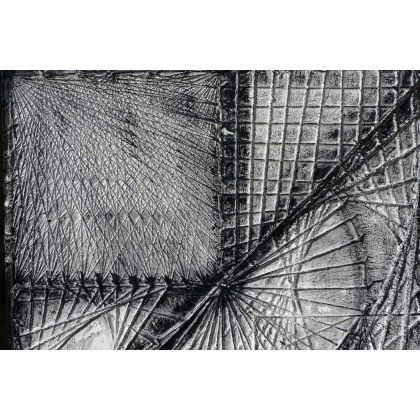 Krystyna Ciećwierska - obrazy tech. mieszana - geometria VI foto #2