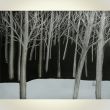 Zimowy las 40x51cm olej 