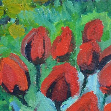 Elżbieta Marzan - obrazy olejne - Tulipany foto #1