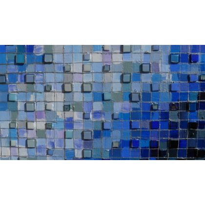 Krystyna Ciećwierska - mozaika ceramiczna - zima XI foto #3