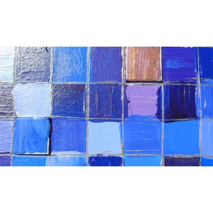 Krystyna Ciećwierska - mozaika ceramiczna - cobalt foto #2