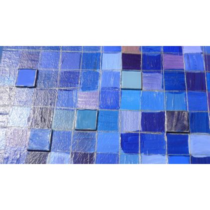 Krystyna Ciećwierska - mozaika ceramiczna - cobalt foto #4