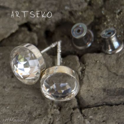 Drobinki-kryształ Swarovski592, Artseko, kolczyki 