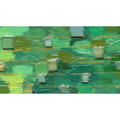 Krystyna Ciećwierska - mozaika ceramiczna - Wiosna XV foto #2
