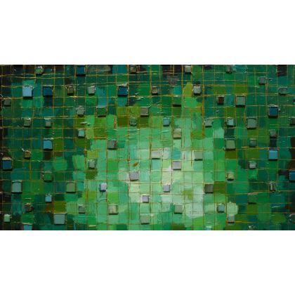 Krystyna Ciećwierska - mozaika ceramiczna - Wiosna XIV foto #4