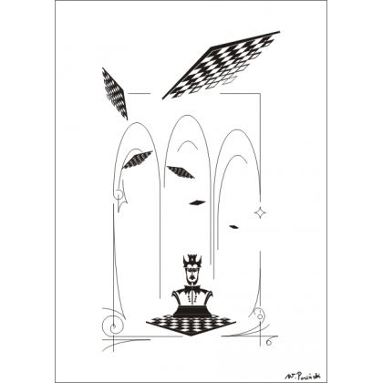 szachy 01, Waldemar Pasiński, Grafika cyfrowa