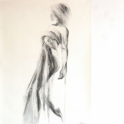 lady 30/40, Alina Louka, rysunki tech.mieszana