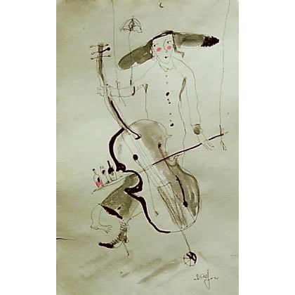 Grajkowie...., Dariusz Grajek, grafika warsztatowa