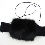 MUFKA CZARNA
