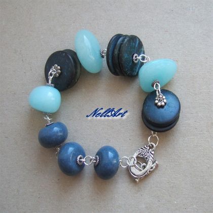 NellArt - bransoletki - bransoletka niebieska foto #1