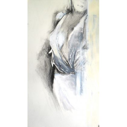 woman, Alina Louka, obrazy tech. mieszana