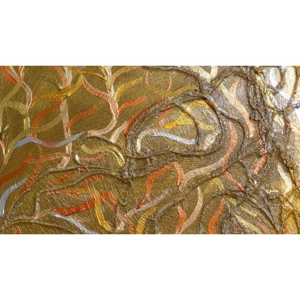 Krystyna Ciećwierska - obrazy akryl - bronze II foto #4