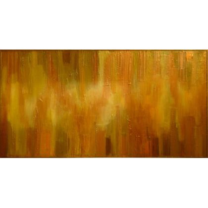 jesienna alejka, Krystyna Ciećwierska, obrazy akryl