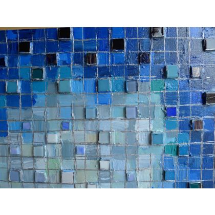 Krystyna Ciećwierska - mozaika ceramiczna - zima XII foto #2