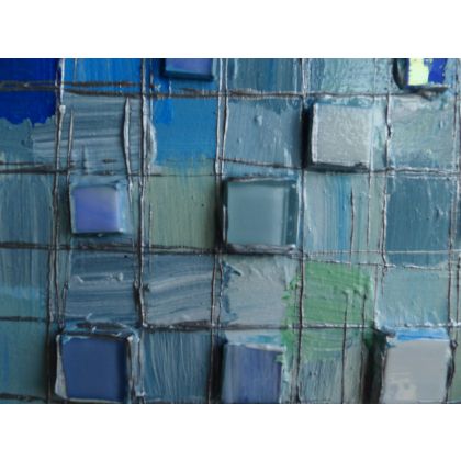 Krystyna Ciećwierska - mozaika ceramiczna - zima XII foto #3