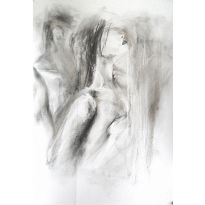 love 50x70, Alina Louka, rysunki tech.mieszana
