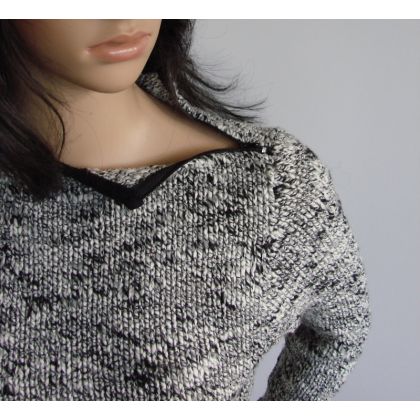 swetrowy żakiet, halo-pracownia, swetry