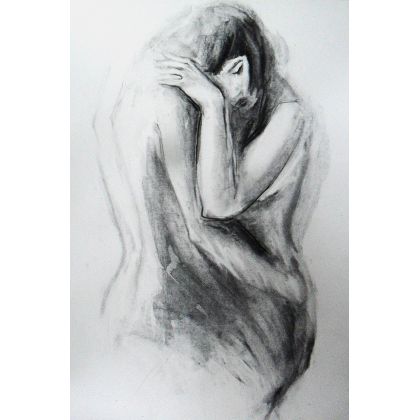 love 50x70, Alina Louka, rysunki tech.mieszana
